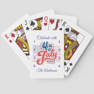 2026 American Semiquincentennial Independence Day Playing Cards