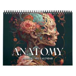 2026 Anatomy Surreal Art Calendar