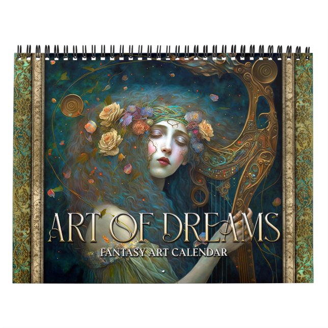 2026 Art Of Dreams Fantasy Art Calendar (Cover)