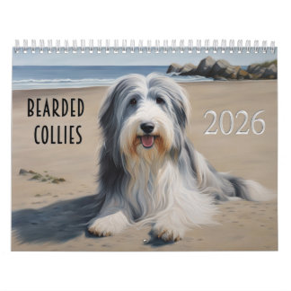 2026 Bearded Collies Calendar