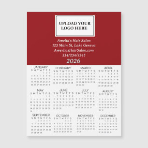 2026 Business Logo Mini Calendar