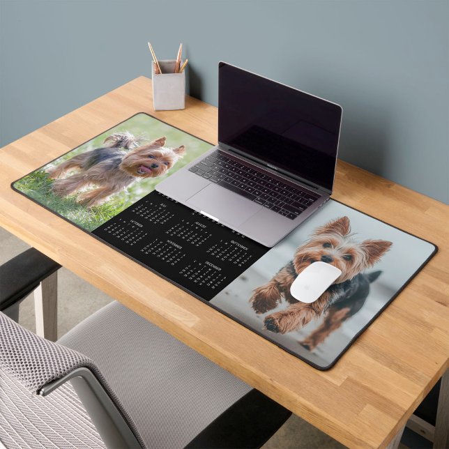2026 Calendar and  2 Photo Pet  Desk Mat (Creator Uploaded)