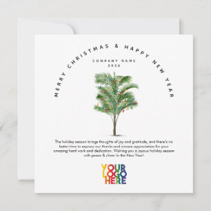 2026 Calendar Business Logo Holiday Christmas