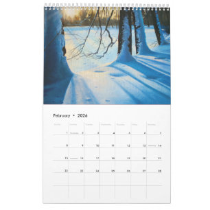 2026 Calendar Design – Lukian Art Painting