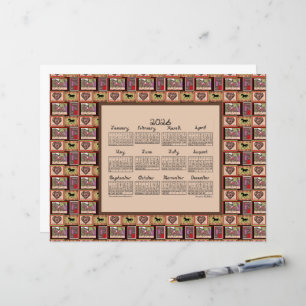 2026 Calendar Dressage Horse Collage