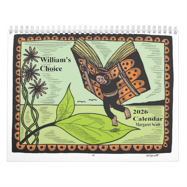 2026 calendar featuring artwork by Margaret Scott (Cover)