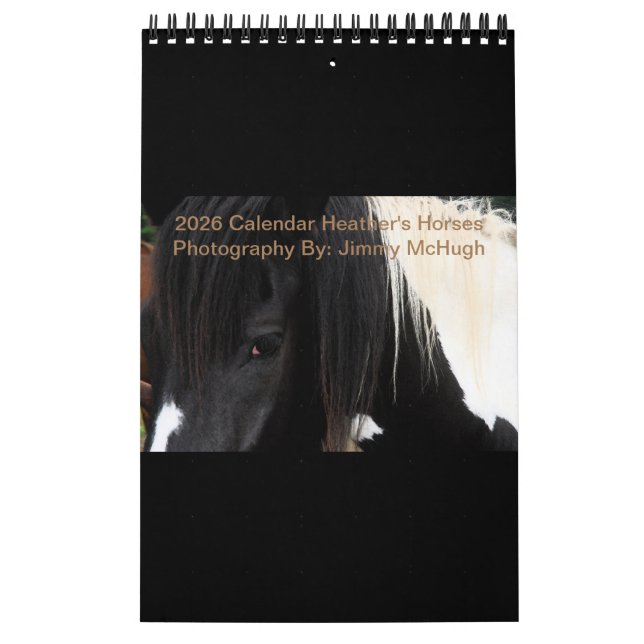 2026 Calendar Heathers Horses  (Cover)