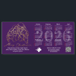 2026 Calendar Holy Family Christmas Religious Gift<br><div class="desc">Choose this 2026 Calendar Nativity Holy Family Christmas Religious Gift Magnetic Card with a gorgeous Holy Family design in faux gold foil: baby Jesus, Mary, and Joseph in a magic light. The Magnetic Card features a 2026 calendar and space to upload your logo/photo and business/church information/short message. The template also...</div>