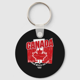 2026 Canada Soccer Fan World Cup Key Ring