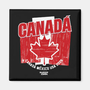 2026 Canada Soccer Fan World Cup  Magnet