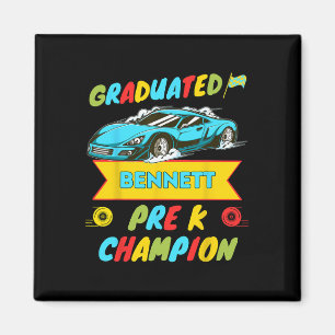 2026 Car Bennett Personalised Last Day Of Pre K Gr Magnet