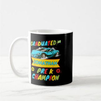 2026 Car Jonathan Personalised Last Day Of Pre K G Coffee Mug