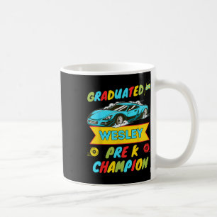 2026 Car Wesley Personalised Last Day Of Pre K Gra Coffee Mug