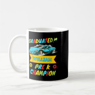 2026 Car William Personalised Last Day Of Pre K Gr Coffee Mug