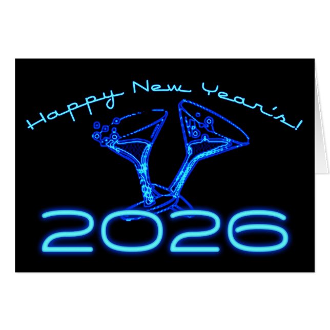 2026 champagne cheers nye (Front Horizontal)
