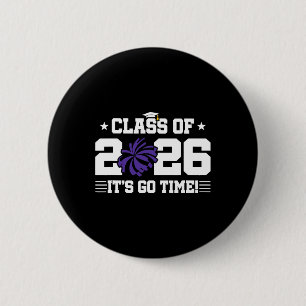 2026 Cheer Team - Cheerleading - Cheerleader - Cl 6 Cm Round Badge