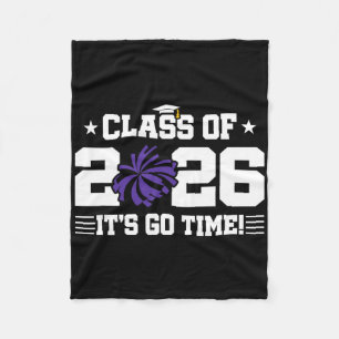 2026 Cheer Team - Cheerleading - Cheerleader - Cl  Fleece Blanket