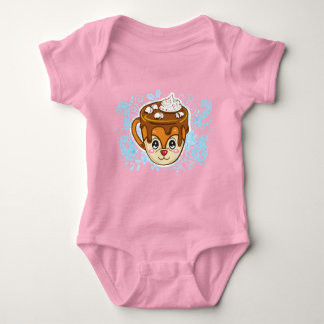 2026 Christmas Reindeer  Baby Bodysuit