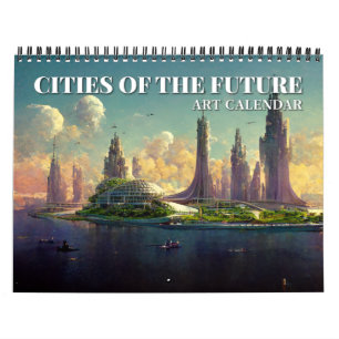 2026 Cities Of The Future Science Fiction Calendar