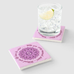 2026 COLORFULL MODERN GIFT DAUGHTER SISTER MOM STONE COASTER