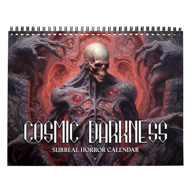 2026 Cosmic Darkness 2 Surreal Horror Calendar (Cover)