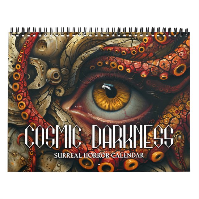2026 Cosmic Darkness 3 Surreal Horror Calendar (Cover)