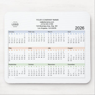 2026 Custom Company Logo  Mouse Pad
