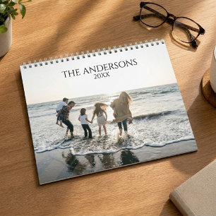 2026 Custom Photo Calendar   Custom Text 