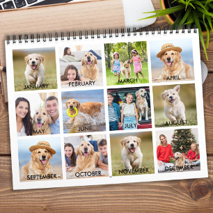 2026 Custom Photo Modern Create You Own Family  Calendar
