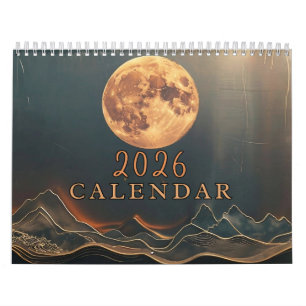 2026 Customisable Celestial - Add Your Photos Calendar