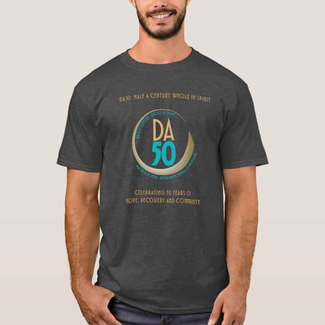 2026 D.A. Convention • 50th Anniversary T-Shirt (Front)