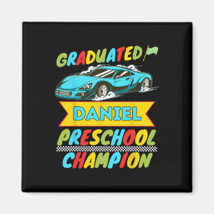 2026 Daniel Personalised Last Day Of Preschool Gra Magnet