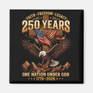 2026 Eagle 250 Years Of Dom Patriot Aamerican Magnet