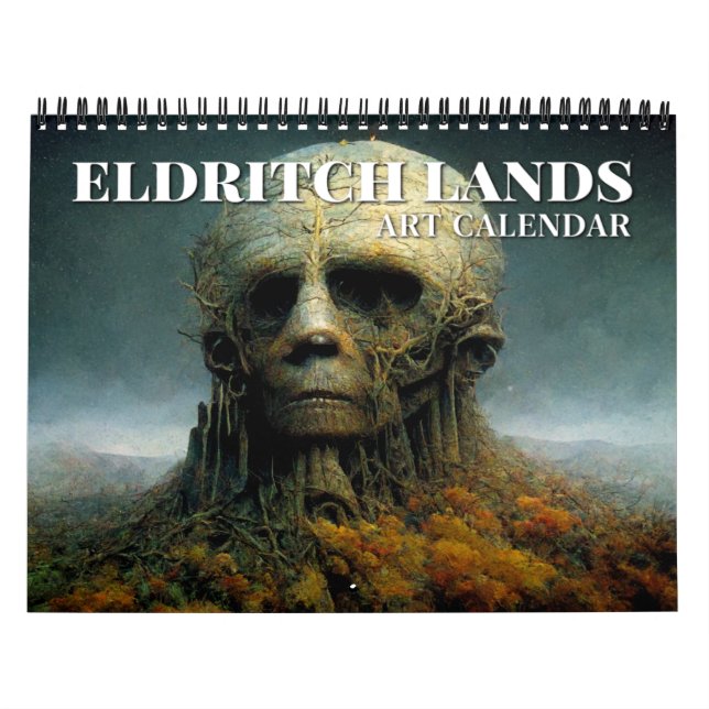 2026 Eldritch Lands 1 Dark Fantasy Art Calendar (Cover)