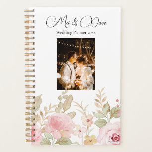 2026 Elegant Floral Wedding Personalized Wedding Planner