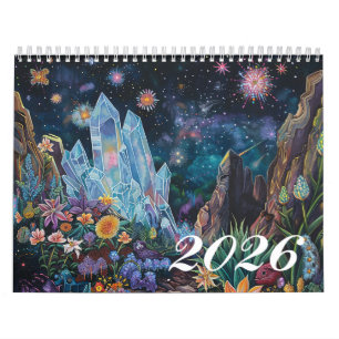 2026 Enchanted Celestial Mystic Art Calendar