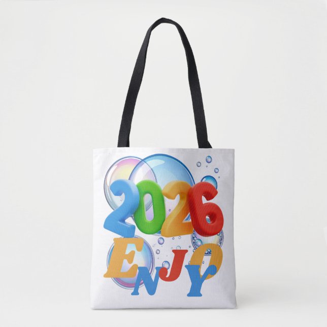 2026,enjoy tote bag (Front)