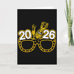 2026 Eyegles For New Year’s Eve Party Funny Party Card