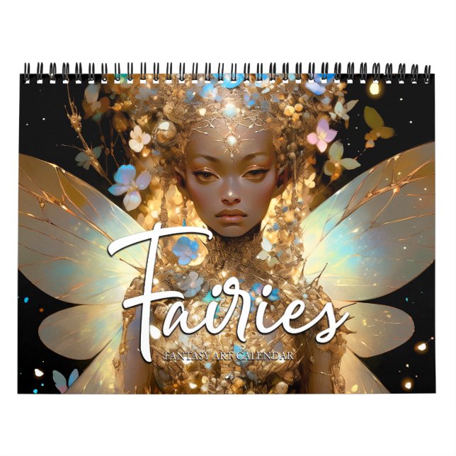 2026 Fairies 5 Fantasy Art Calendar (Cover)