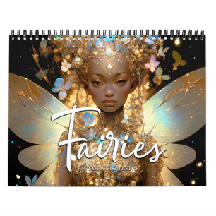 2026 Fairies 5 Fantasy Art Calendar