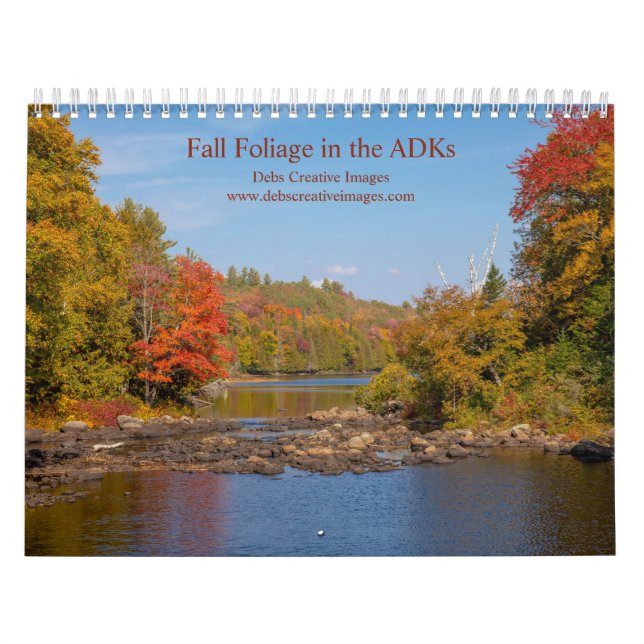 2026 Fall Foliage in the Adirondacks Calendar (Cover)