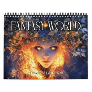 2026 Fantasy World 2 Fantasy Art Calendar