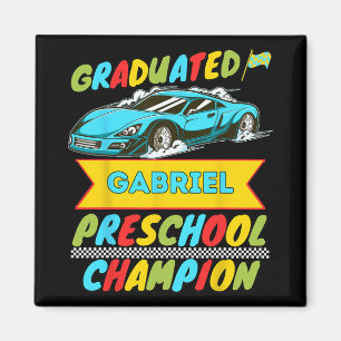 2026 Gabriel Personalised Last Day Of Preschool Gr Magnet