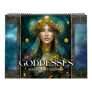 2026 Goddesses 2 Fantasy Art Calendar