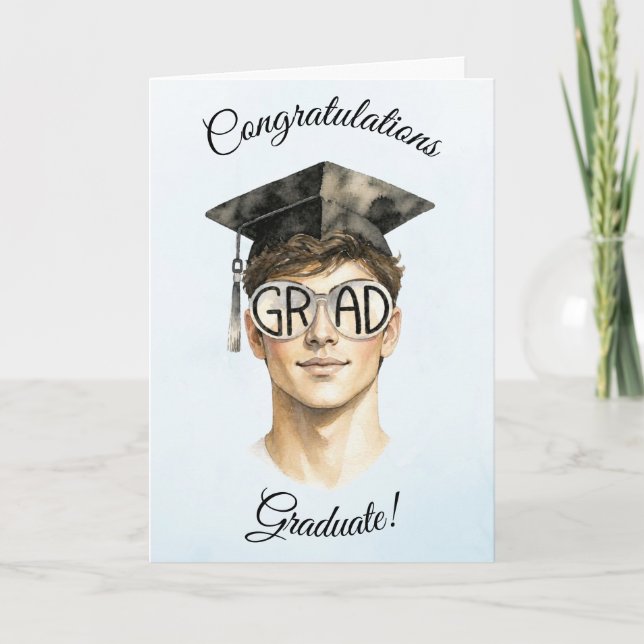 2026 Graduation Card for Him (Front)