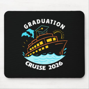 2026 Graduation Cruise Cruising Grads Men Women Te Mouse Pad