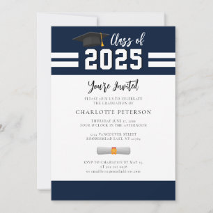 2026 Graduation Party Script Invitation