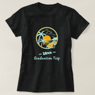 2026 Graduation / Senior Trip Custom Beach T-Shirt
