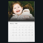 2026 Grandkids Make Life Grand Custom Photo  Calendar<br><div class="desc">Brighten every month of the year with this Custom Grandkids Photo Calendar, designed especially for grandparents who cherish the joy, laughter, and love that only grandkids bring. This charming calendar features 13 customizable photo spaces one for each month plus the cover, making it easy to showcase favorite moments, milestones, and...</div>