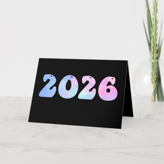 2026 Happy New Year Card (Front)